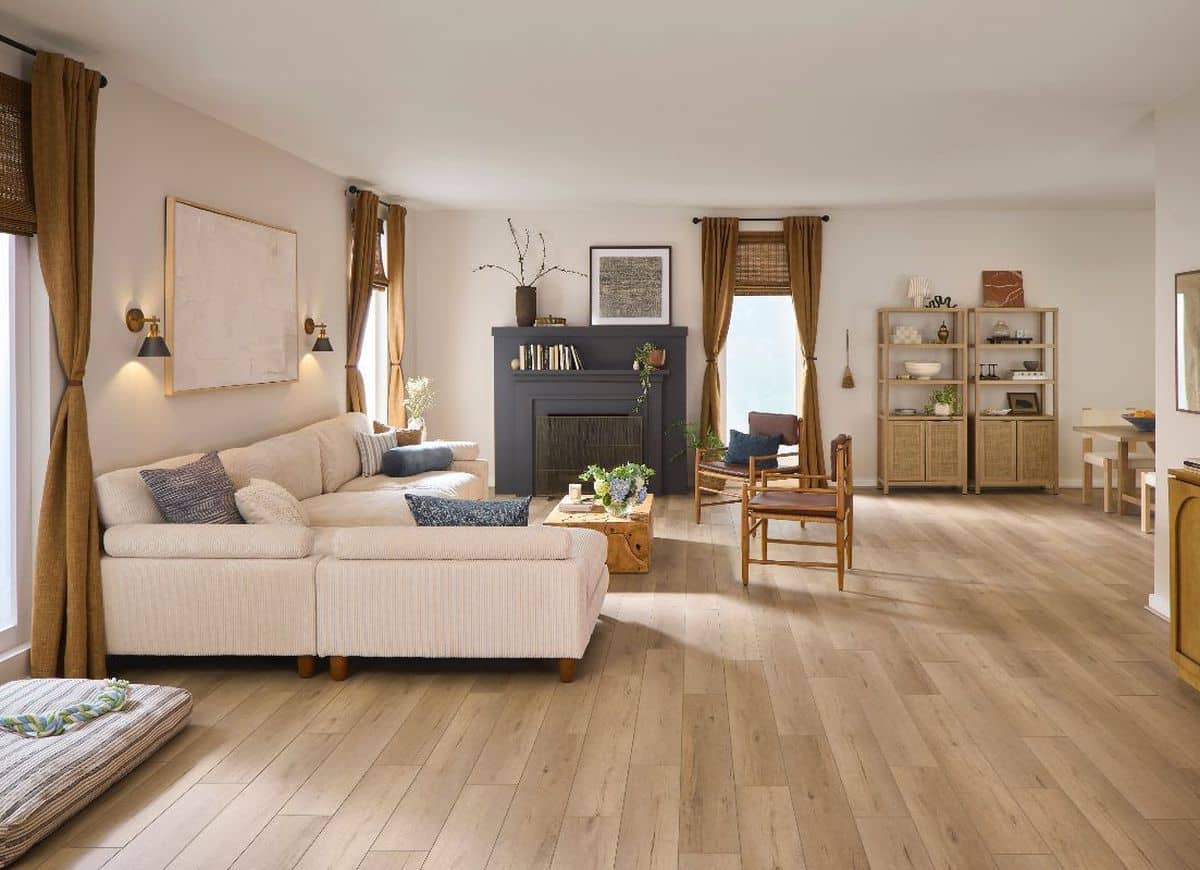 New hardwood flooring installation in a St. Louis home by Champion Floor
